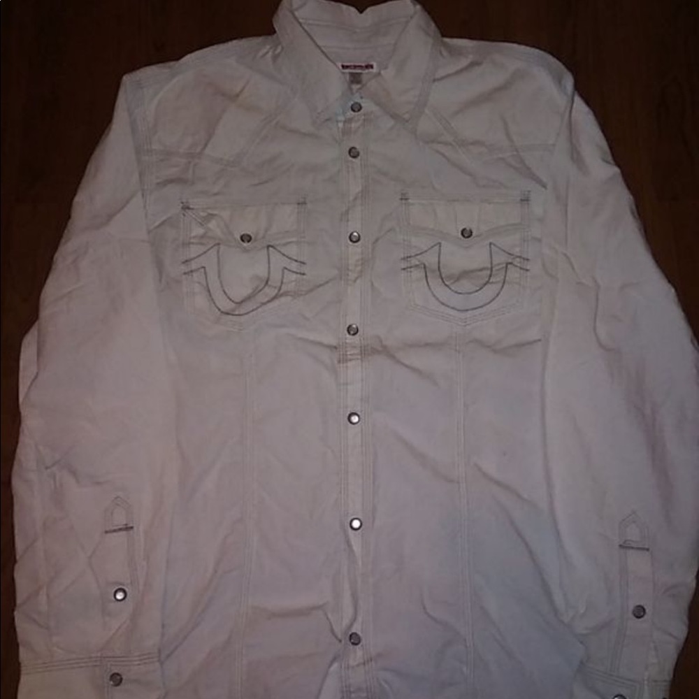 True religion dress shirt